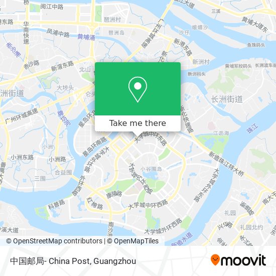 中国邮局- China Post map