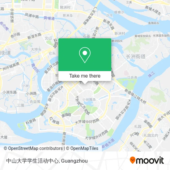 中山大学学生活动中心 map