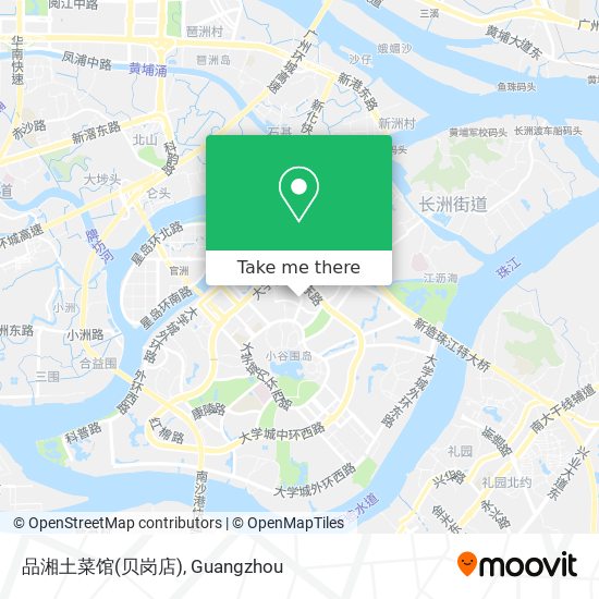 品湘土菜馆(贝岗店) map