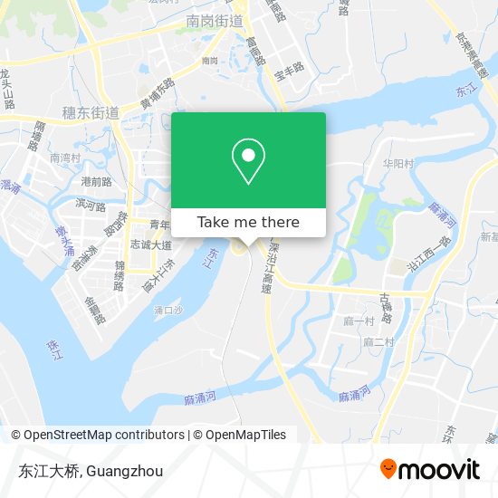 东江大桥 map