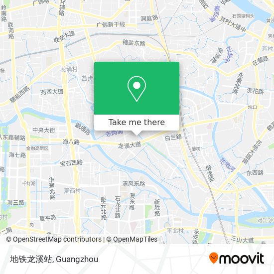 地铁龙溪站 map
