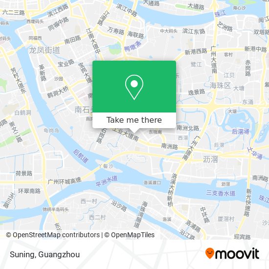 Suning map