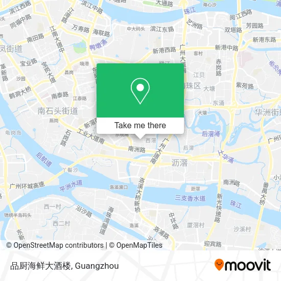 品厨海鲜大酒楼 map