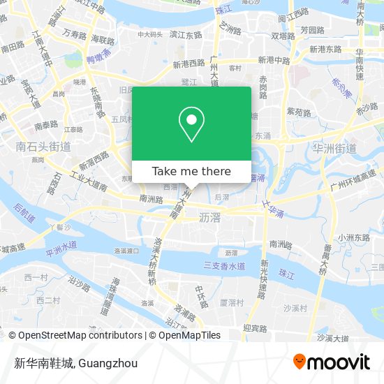 新华南鞋城 map