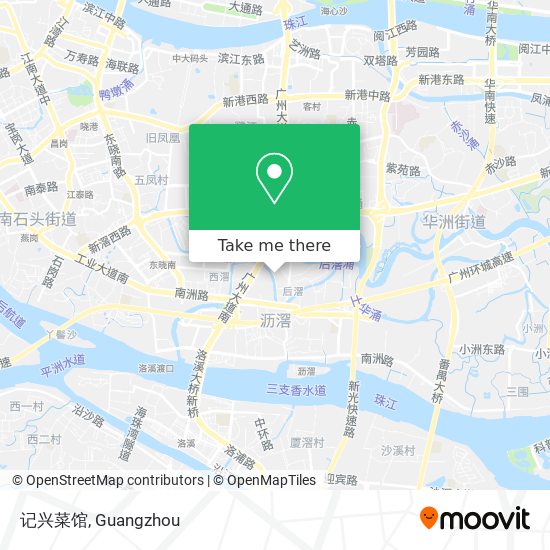 记兴菜馆 map