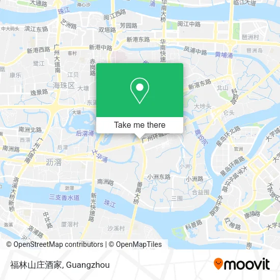 福林山庄酒家 map