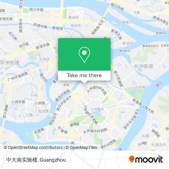 中大南实验楼 map