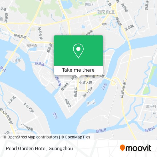 Pearl Garden Hotel map