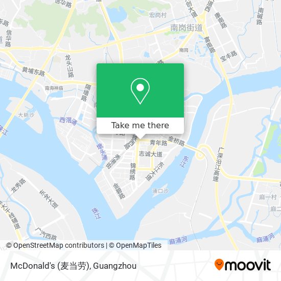 McDonald's (麦当劳) map