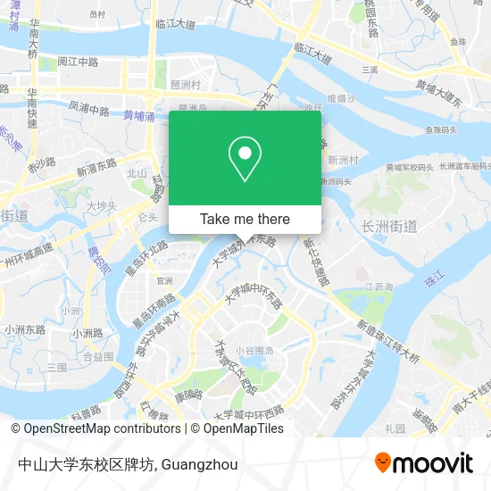 中山大学东校区牌坊 map