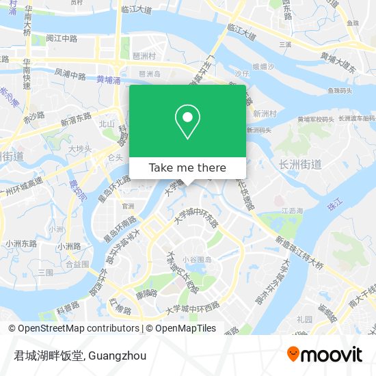 君城湖畔饭堂 map