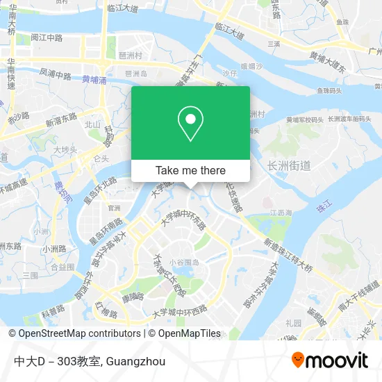 中大D－303教室 map