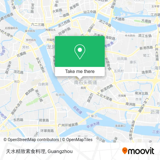 天水精致素食料理 map