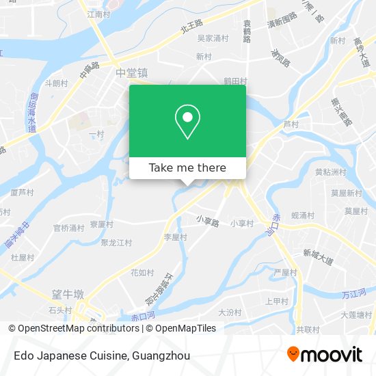 Edo Japanese Cuisine map
