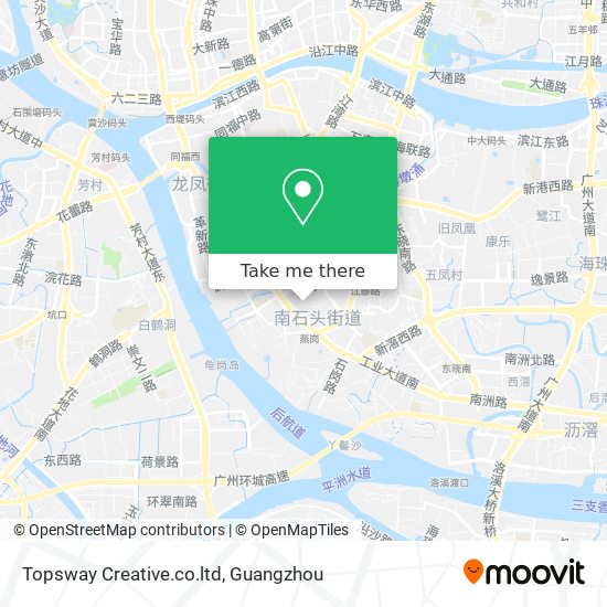 Topsway Creative.co.ltd map