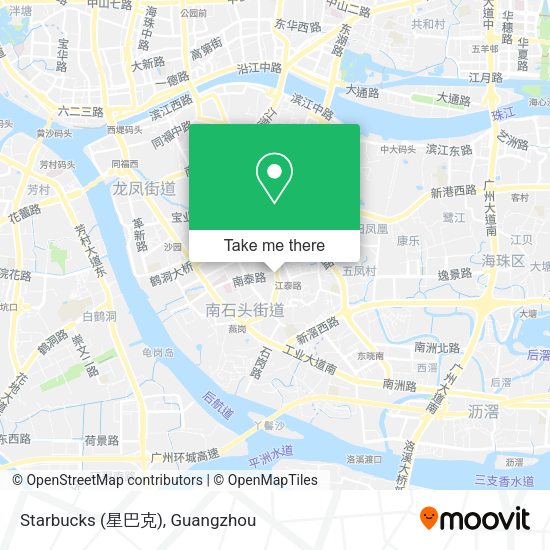 Starbucks (星巴克) map