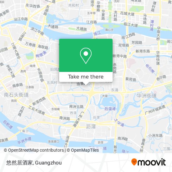 悠然居酒家 map