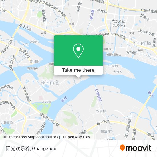 阳光欢乐谷 map