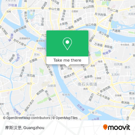 摩斯汉堡 map