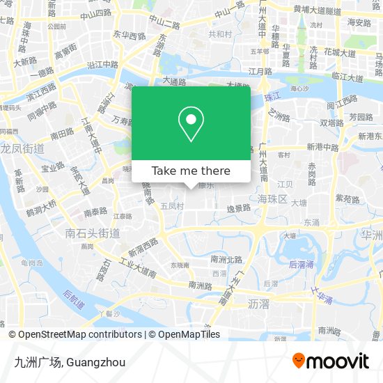 九洲广场 map