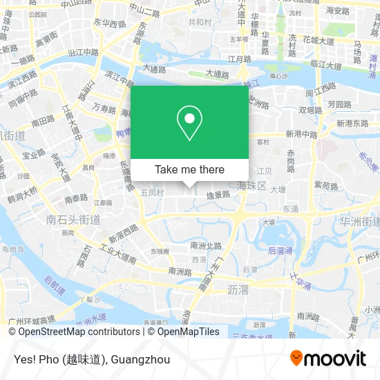 Yes! Pho (越味道) map