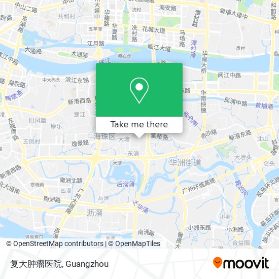 复大肿瘤医院 map
