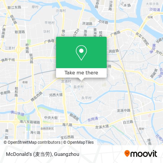 McDonald's (麦当劳) map