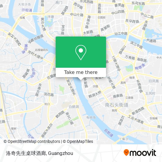 洛奇先生桌球酒廊 map