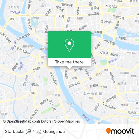 Starbucks (星巴克) map