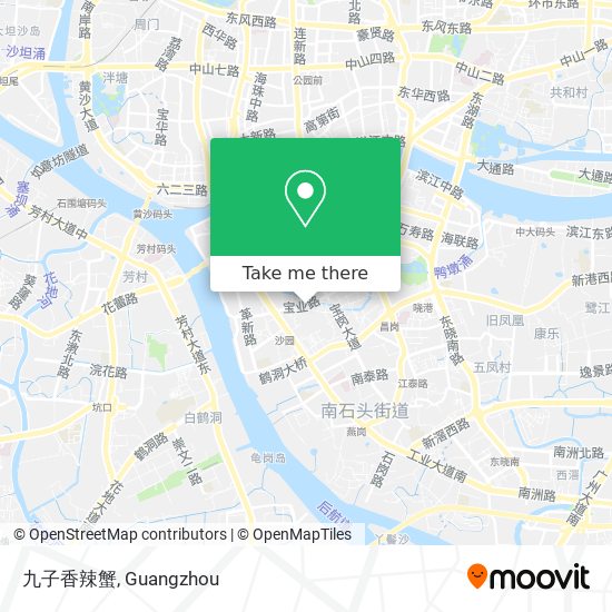 九子香辣蟹 map