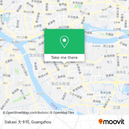 Dakasi 大卡司 map