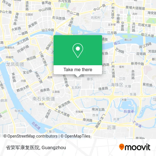 省荣军康复医院 map