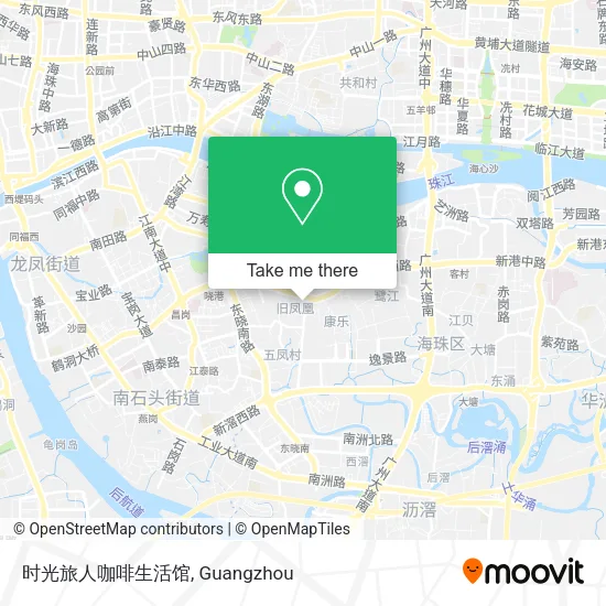 时光旅人咖啡生活馆 map