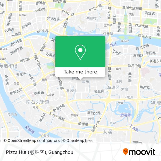 Pizza Hut (必胜客) map