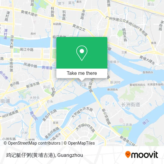 鸡记艇仔粥(黄埔古港) map
