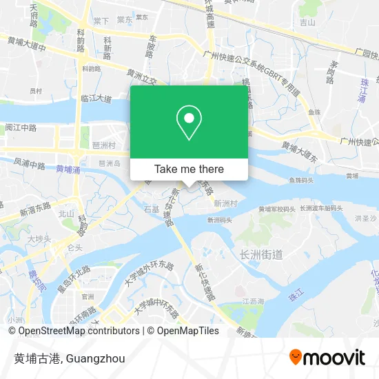 黄埔古港 map