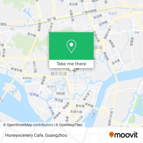 Honeyscenery Cafe map