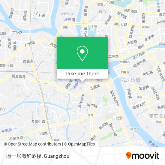 地一居海鲜酒楼 map
