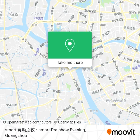 smart 灵动之夜 • smart Pre-show Evening map