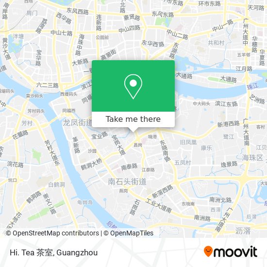 Hi. Tea 茶室 map