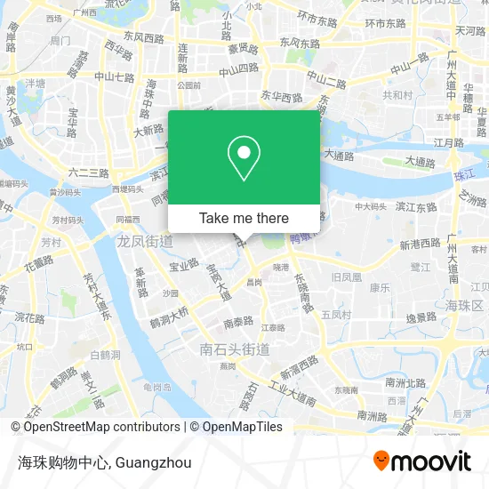 海珠购物中心 map