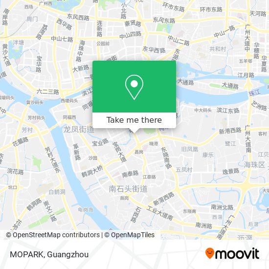 MOPARK map