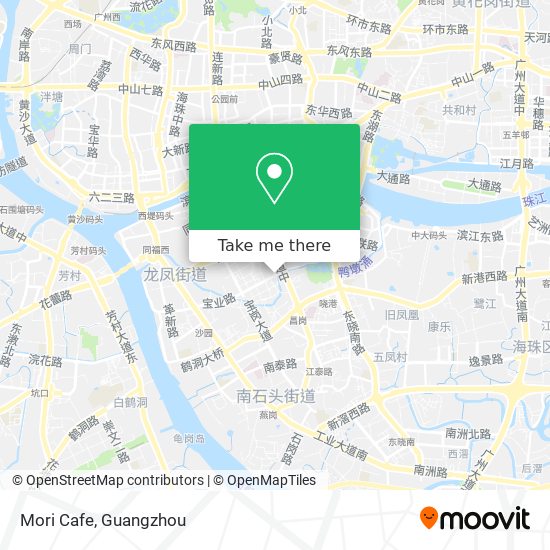 Mori Cafe map