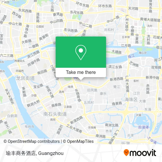 瑜丰商务酒店 map