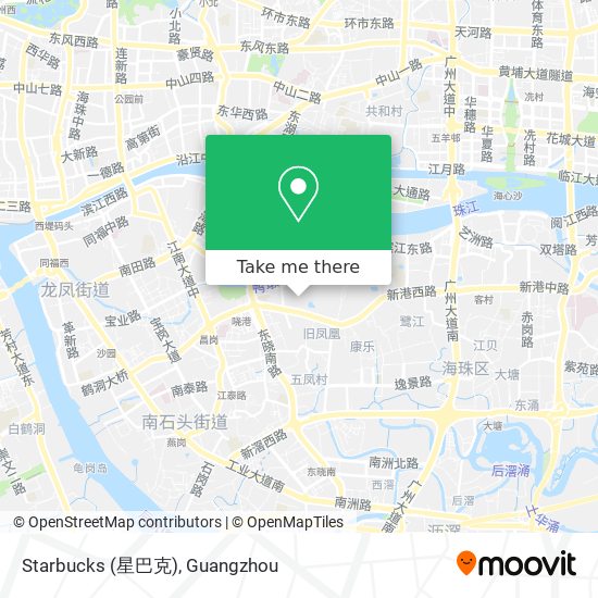 Starbucks (星巴克) map