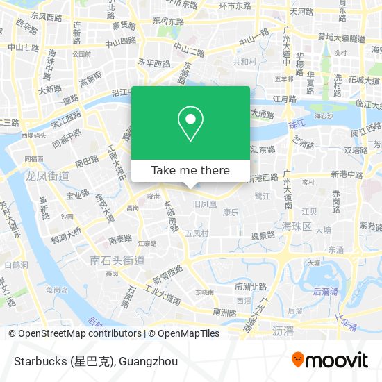 Starbucks (星巴克) map