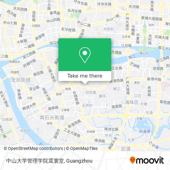 中山大学管理学院震寰堂 map
