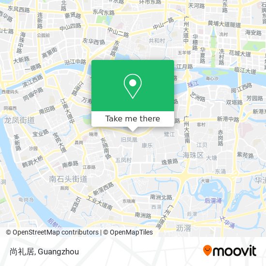 尚礼居 map