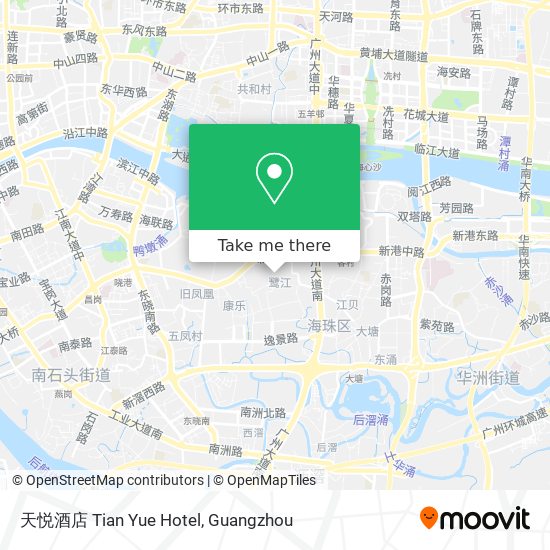 天悦酒店 Tian Yue Hotel map