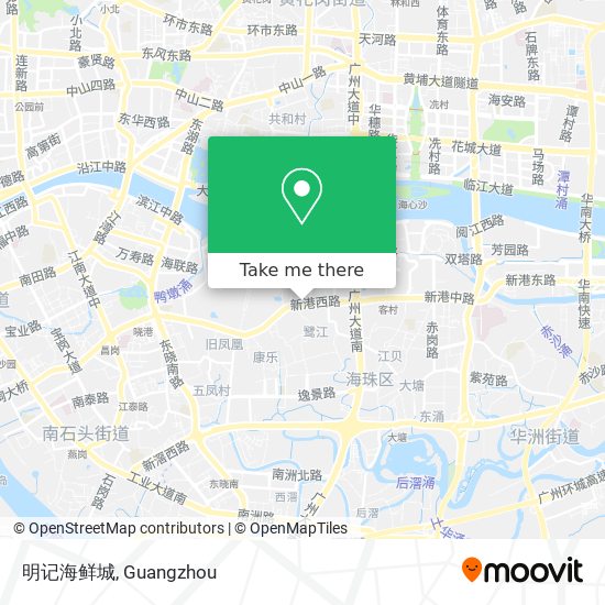 明记海鲜城 map